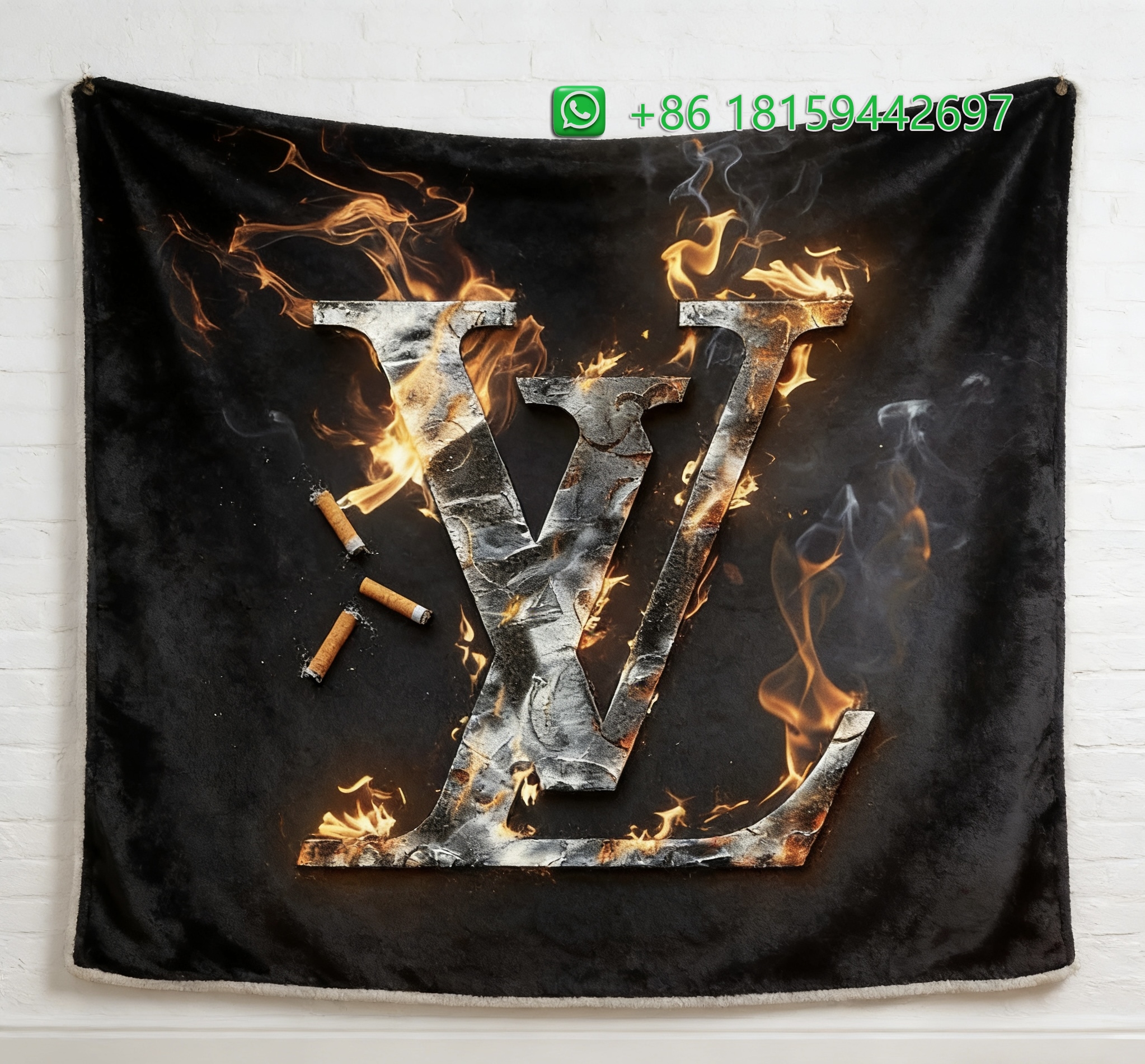 Louis Vuitton Throw Blankets